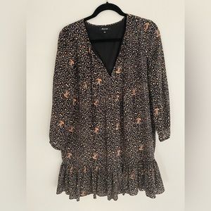 Madewell print dress 6